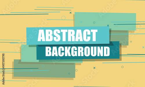Abstract background with text