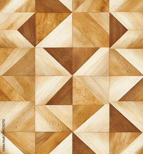 tiles Design, tiles wooden geometric shapes, wooden decor floor tile