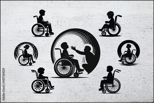 Youth and Accessibility Awareness
Silhouette of Inclusion
Empowering Disabled Children
Wheelchair Does Not Define Me