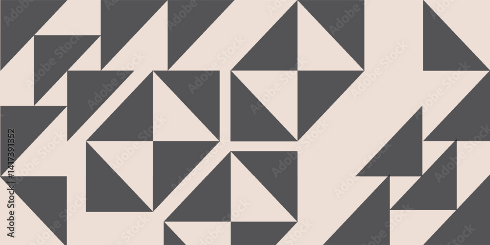 Triangular and Triangle Shapes and Designs Brown and Black Colors Geometric Pattern Abstract Pattern Seamless Triangular and Triangle Shapes and Designs Brown and Black Colors Geometric Pattern Abstract Pattern Seamless