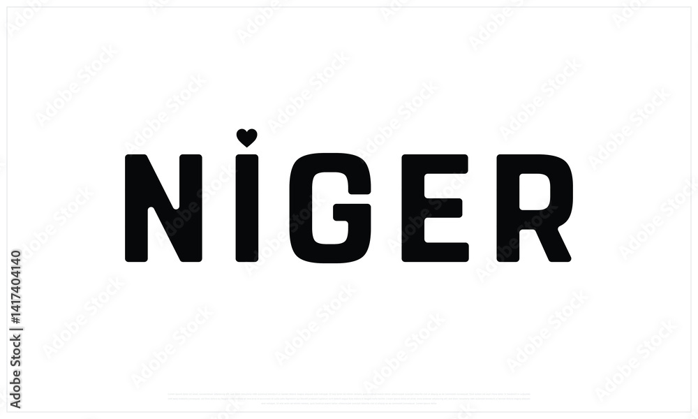 I love Niger, I love Niger typographic design with flag typography and heart on white background, Vector design of I love Niger, Niger National Day Design I love Niger, I love Niger typographic design with flag typography and heart on white background, Vector design of I love Niger, Niger National Day Design