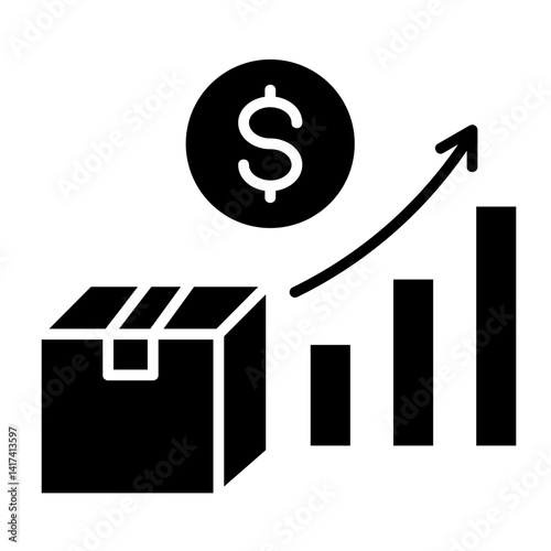 Product Demand  Icon Element For Design	