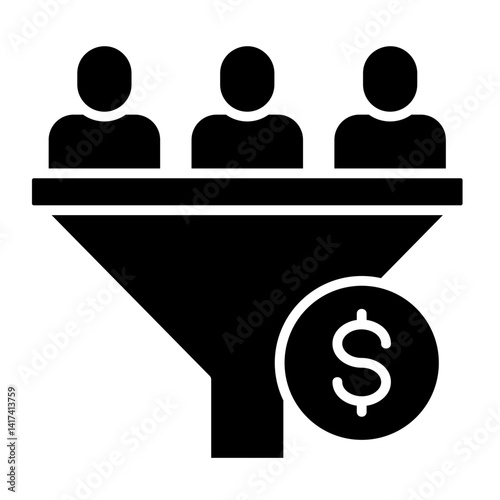 Lead Generation  Icon Element For Design	