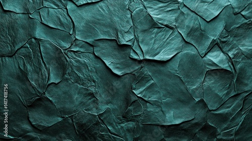 Wallpaper Mural Teal textured surface with irregular shapes. Torontodigital.ca
