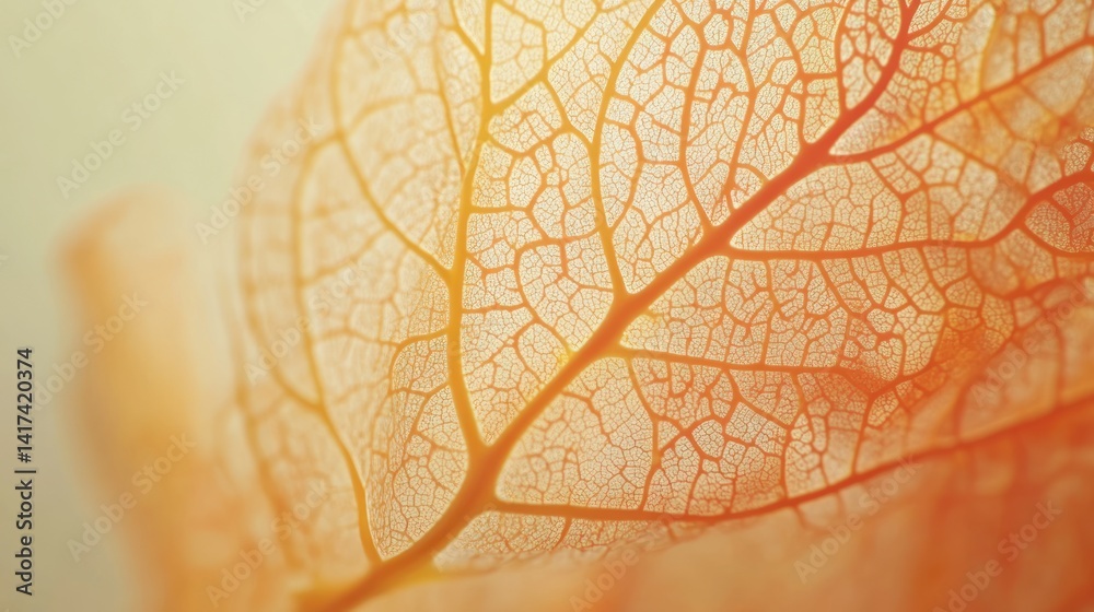 Obraz premium Delicate leaf veins (1)