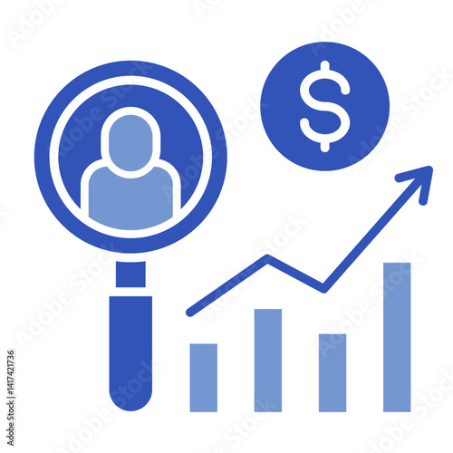 Consumer Behavior  Icon Element For Design	