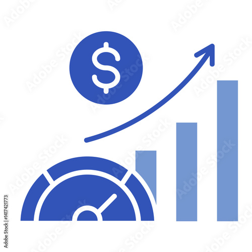 Economic Indicators  Icon Element For Design	