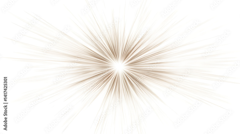 Obraz premium A clean abstract sunburn 