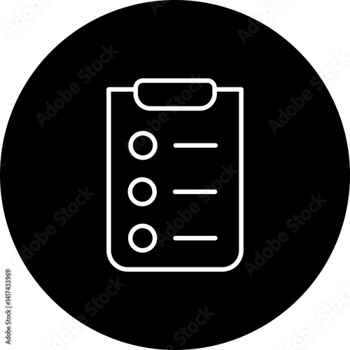 Transparency Vector Line Black Circle Icon Design