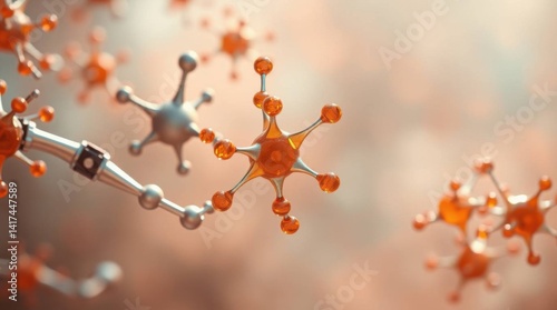Robotic Arm Manipulating Molecular Structures