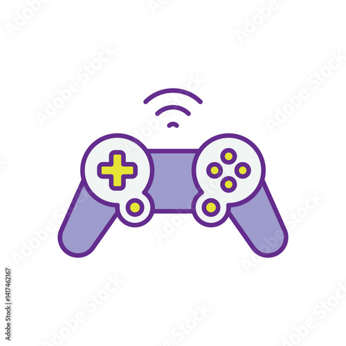 Remote Control vector icon stock illustration