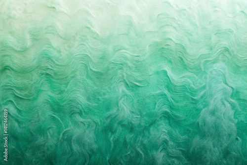 Seafoam to mint with a slightly chalky feel