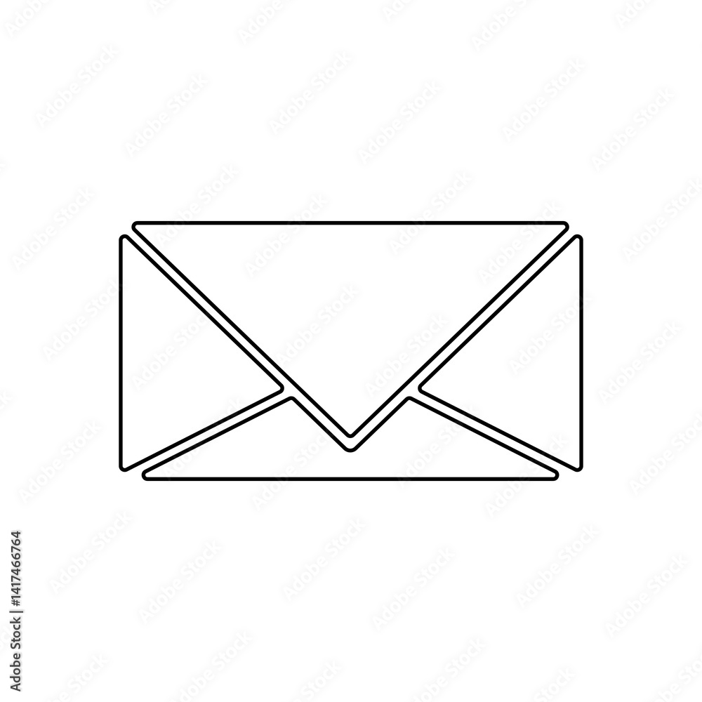 envelope icon vector illustration envelope icon vector illustration
