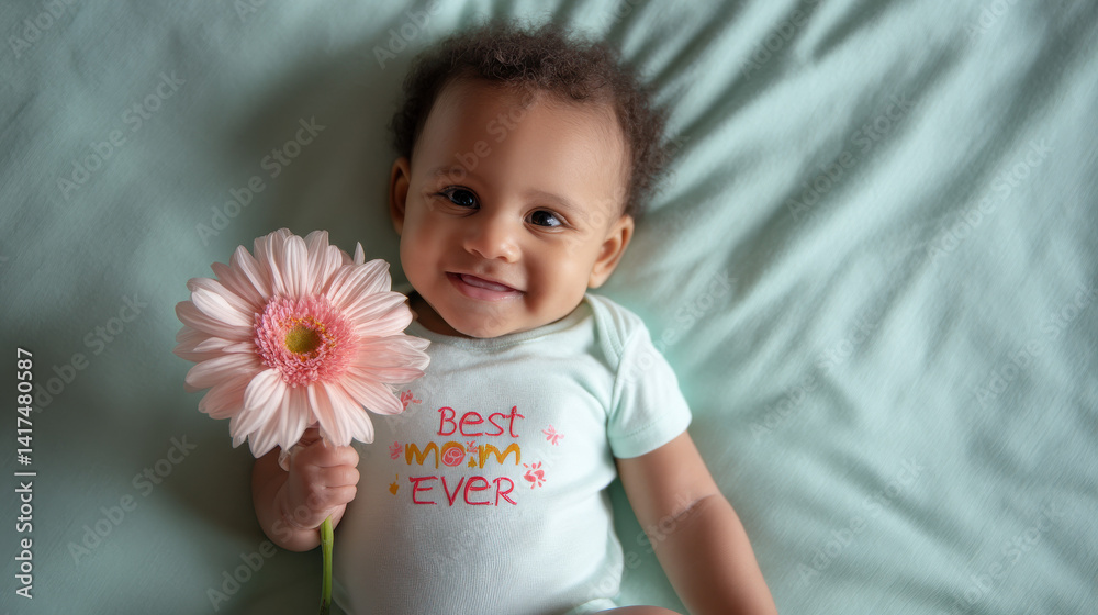 Playful Baby in Bodysuit – Bright and Loving Mother’s Day Portrait
Playful Baby in Bodysuit – Bright and Loving Mother’s Day Portrait