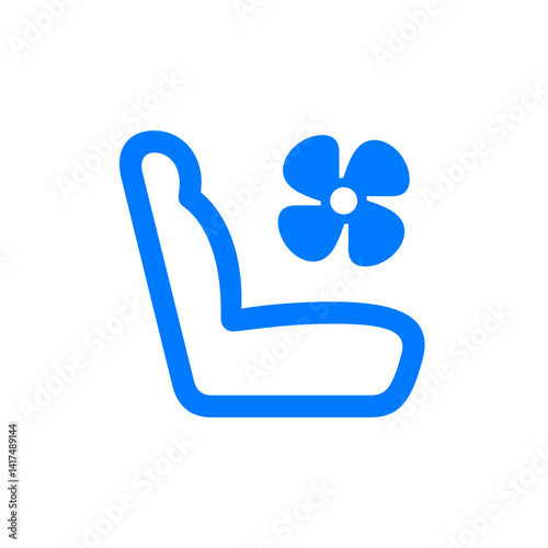 Car Seat Right Ventilation Outline