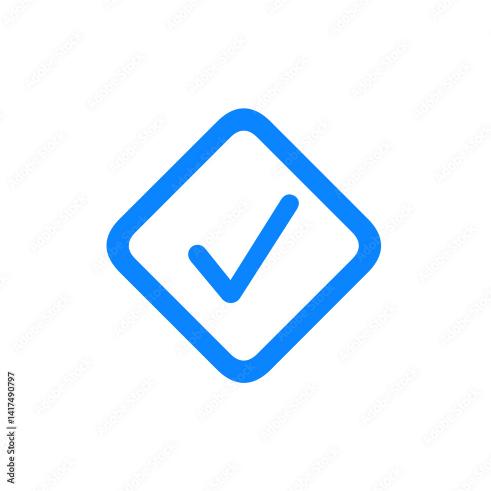 Diamond Checkmark Icon Diamond Checkmark Icon