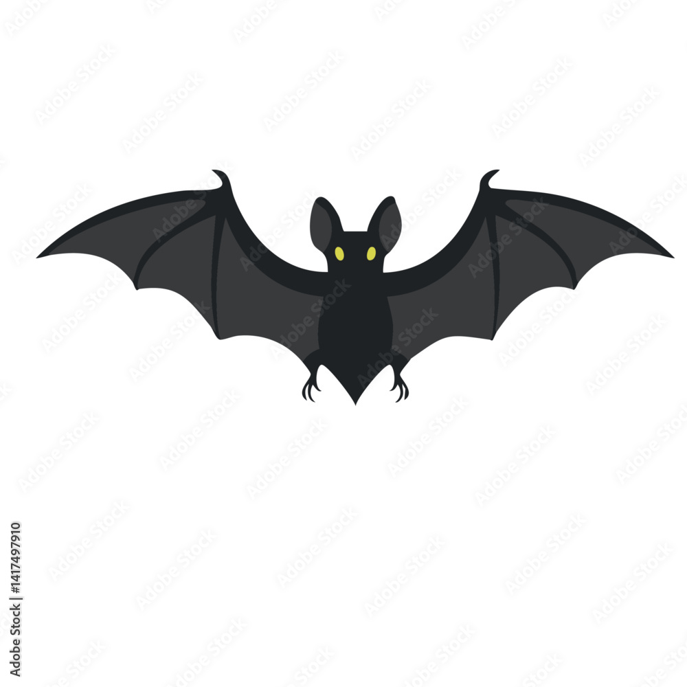 bat vector silhouette black graphic design