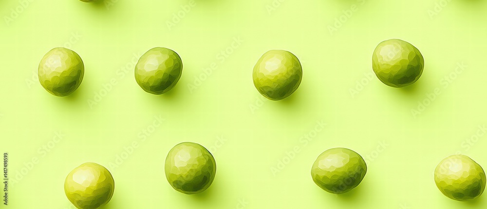Fototapeta premium Close-up view of a bunch of green eggs perfect for creative projects and seasonal celebrations