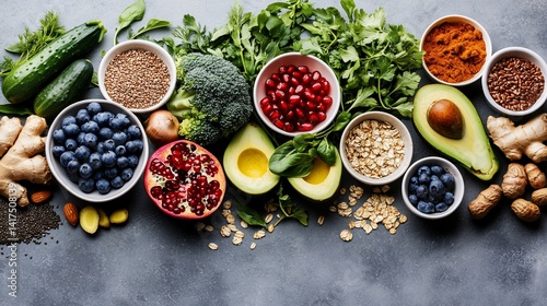 Wallpaper Mural Healthy Food Variety Torontodigital.ca