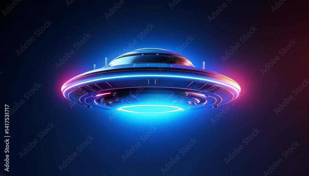 Obraz premium ufo in space