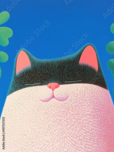 chubby cat