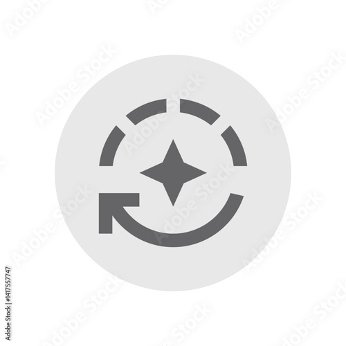 Auto Mode Outline Icon