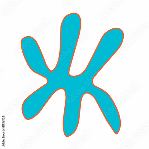 vector illustration of an abstract symbol