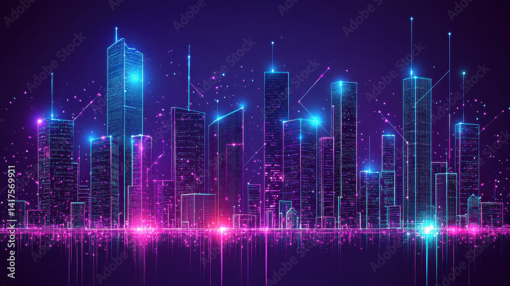 Futuristic underground skyline features softly glowing corridors and modular structures in a mesmerizing display of light and architecture Futuristic underground skyline features softly glowing corridors and modular structures in a mesmerizing display of light and architecture