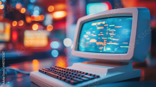 Nostalgic early 2000s website design featuring broken hyperlinks and outdated graphics fading into a digital void