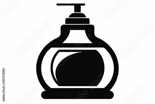 Dish Soap Bottle Silhouette