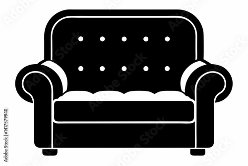 Recliner Sofa Silhouette