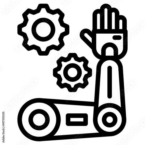 Mechanical Arm Icon