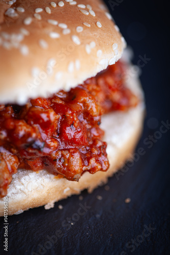 Sloppy Joe sandwich.