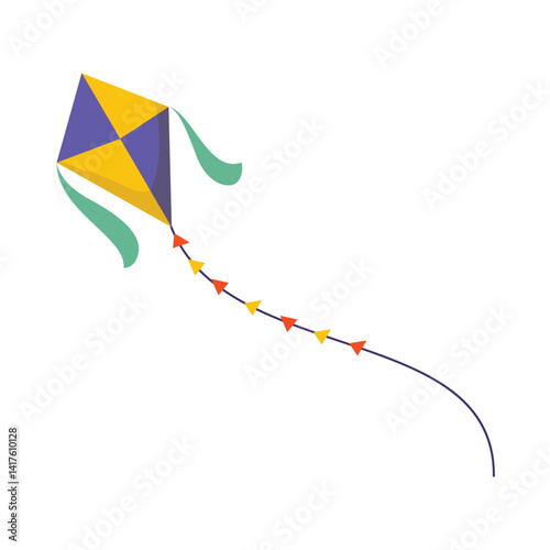 kite flying in the sky