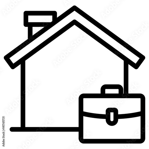 Work From Home Icon