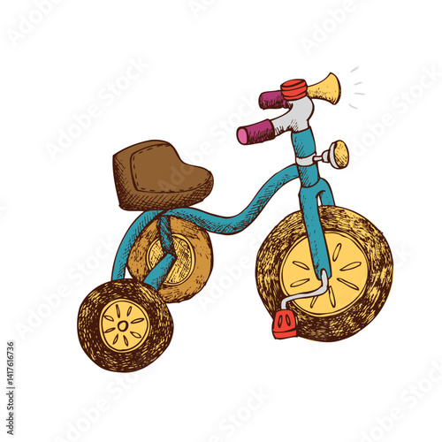 TOY Flat Vector For Kids