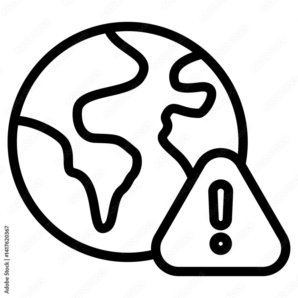 Obraz premium World Icon