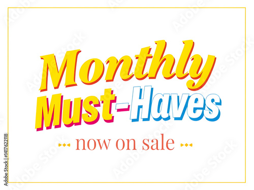 Isolated Bold Text Promo