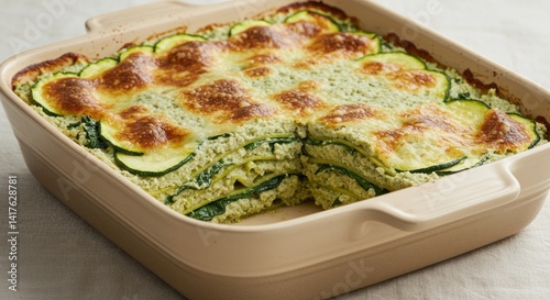 Zucchini Lasagna Illustration