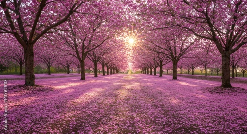 Cherry Blossom Avenue (Photo)