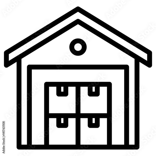 Warehouse Icon