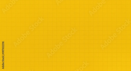 Yellow Grid Background - Illustration