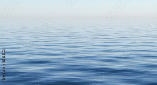 Wallpaper Mural Calm Blue Water with Gentle Ripples Torontodigital.ca