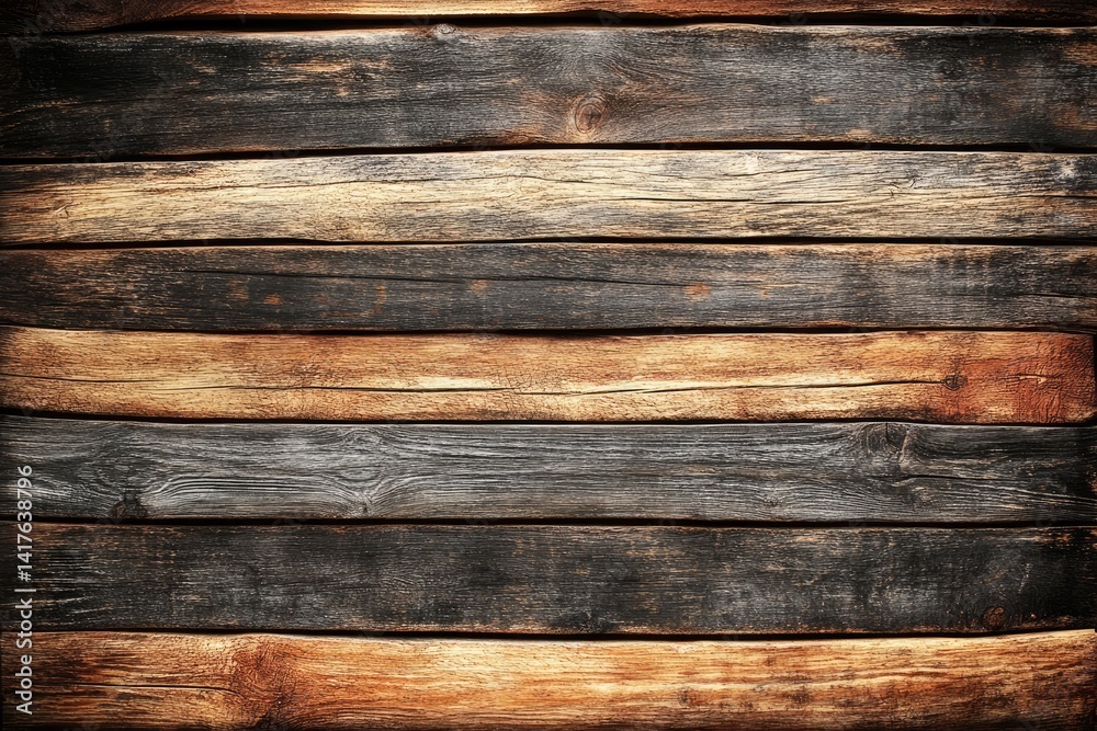 Fototapeta premium Aged Wooden Planks