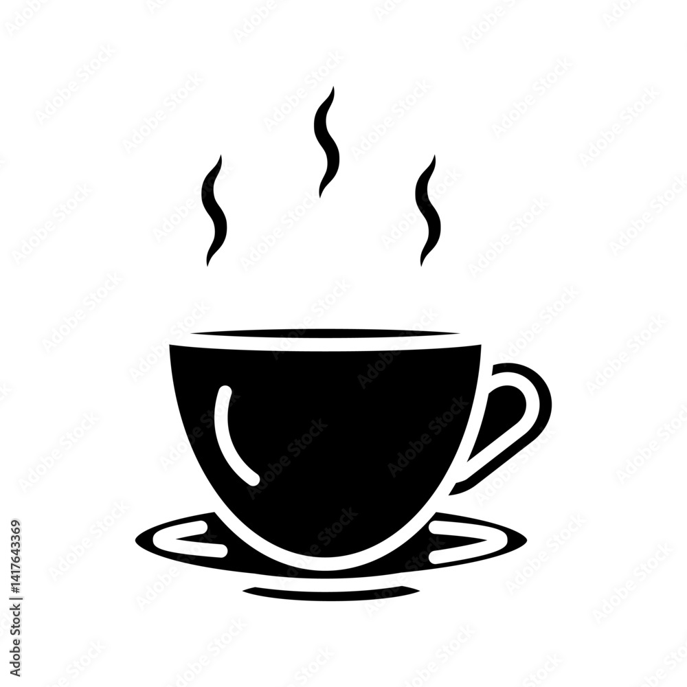 Obraz premium coffee icon on white background