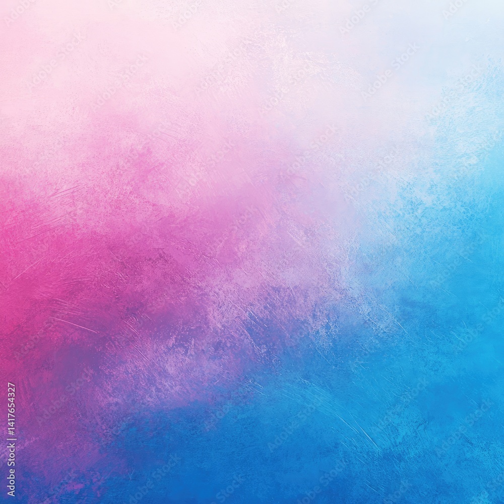 Obraz premium Abstract blend of vibrant pink and blue hues.