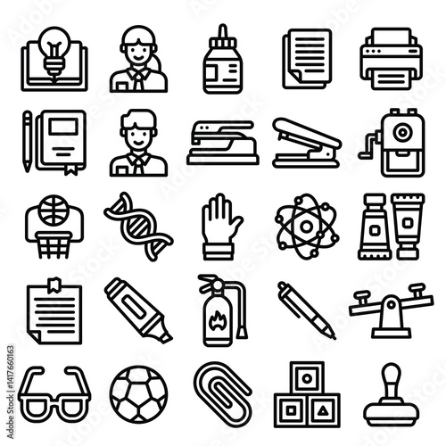 School  Office Iconography