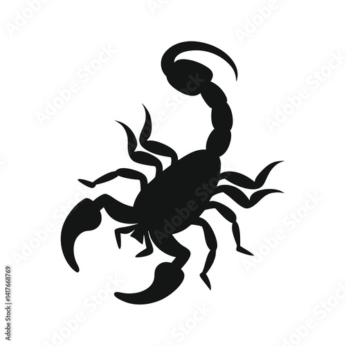 Scorpions silhouette vector bundle  illustration, Set of  Scorpions  silhouette 