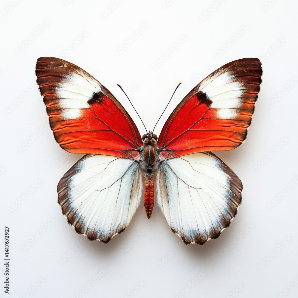 Close-up of Crimson Tip Butterfly Close-up of Crimson Tip Butterfly