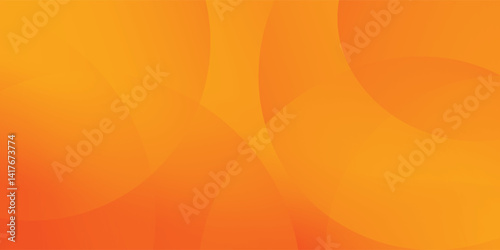 Abstract orange background with circles. Can be used for posters, placards, brochures, banners, EPS 10